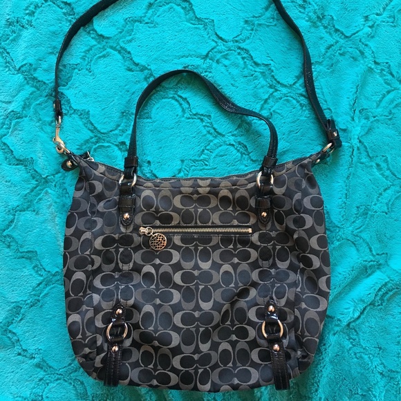 Coach Handbags - Coach Signature Alexandra Shoulder Bag